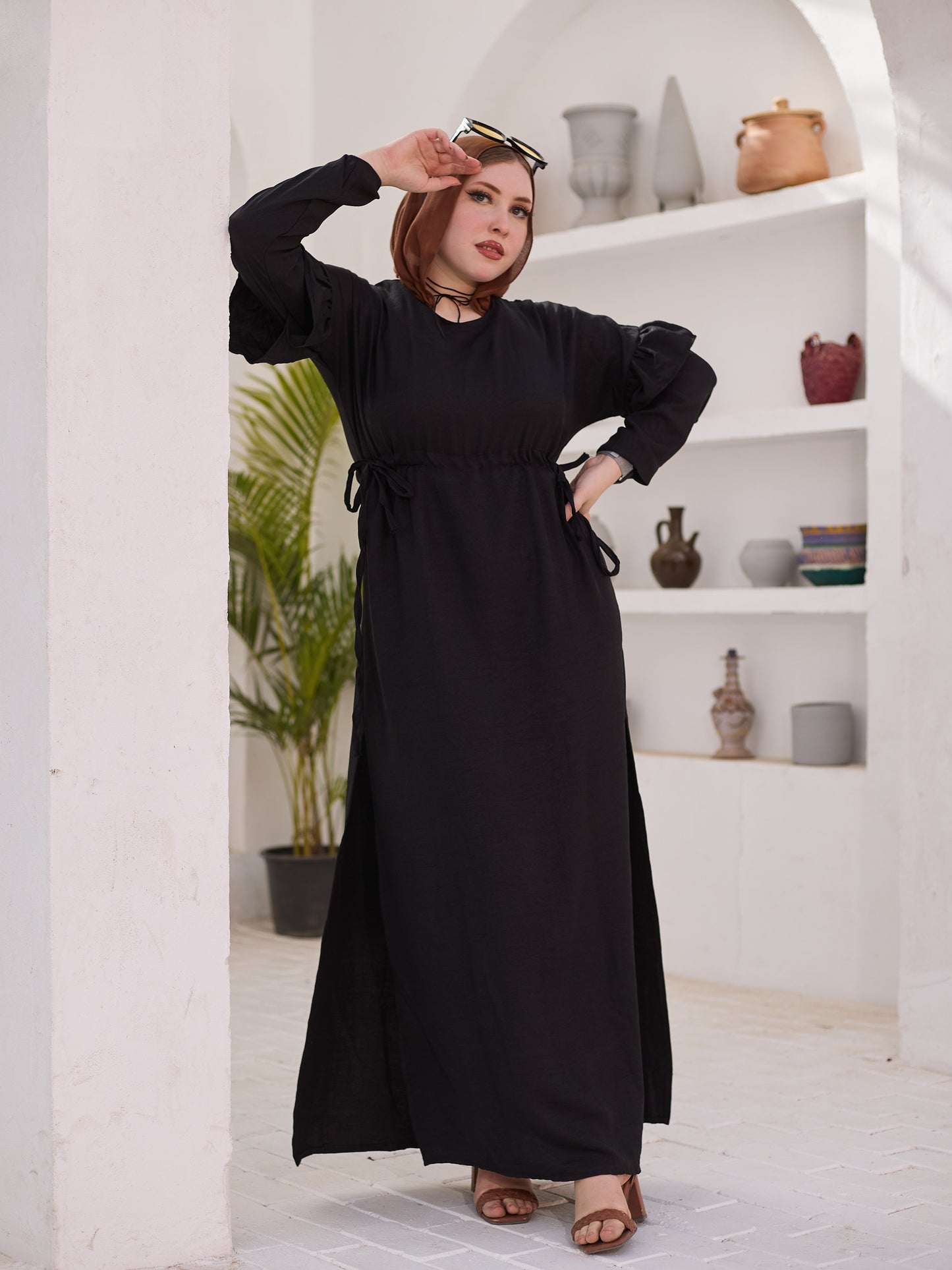 Slit&style dress