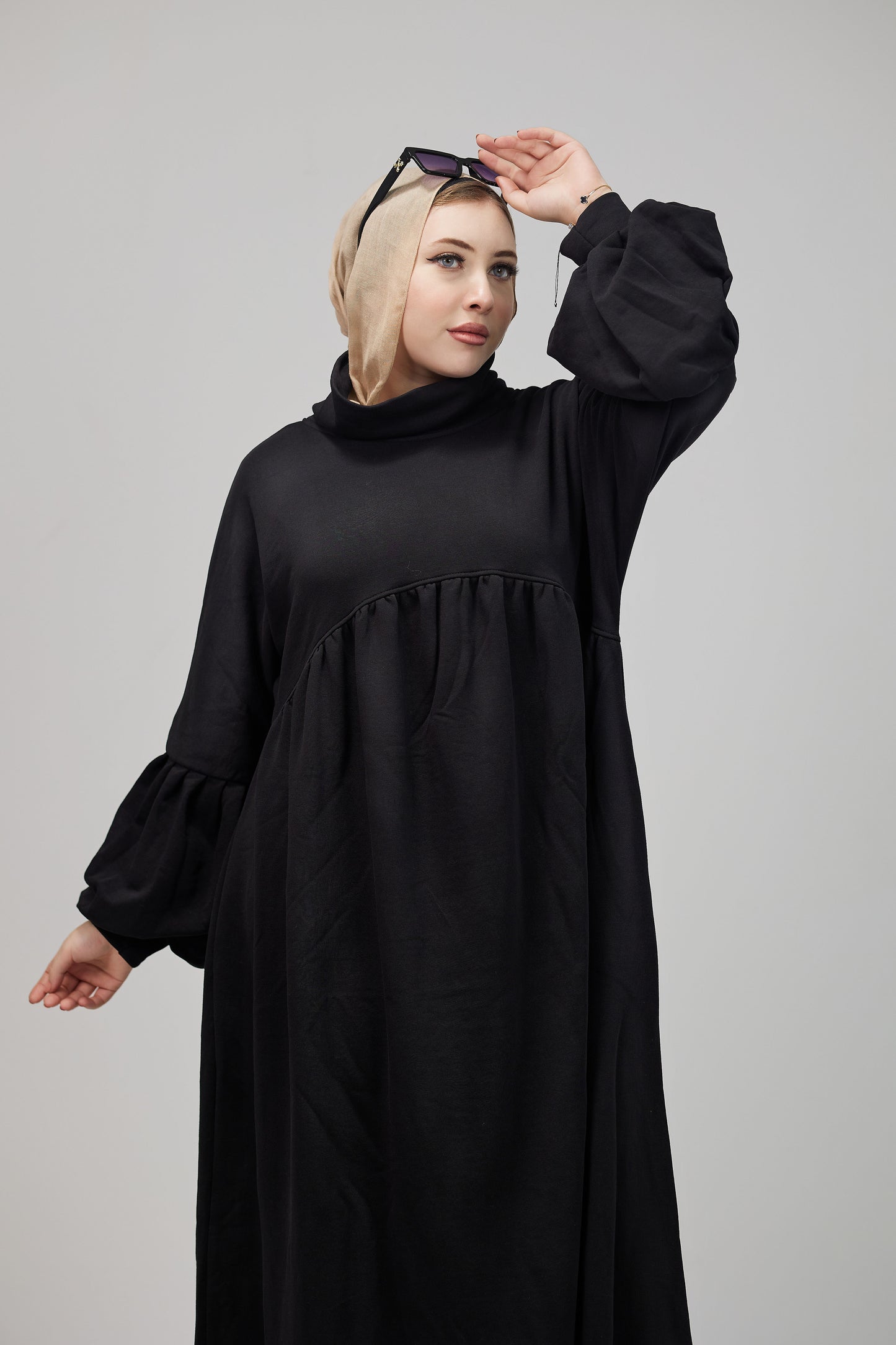 winter oversize dress