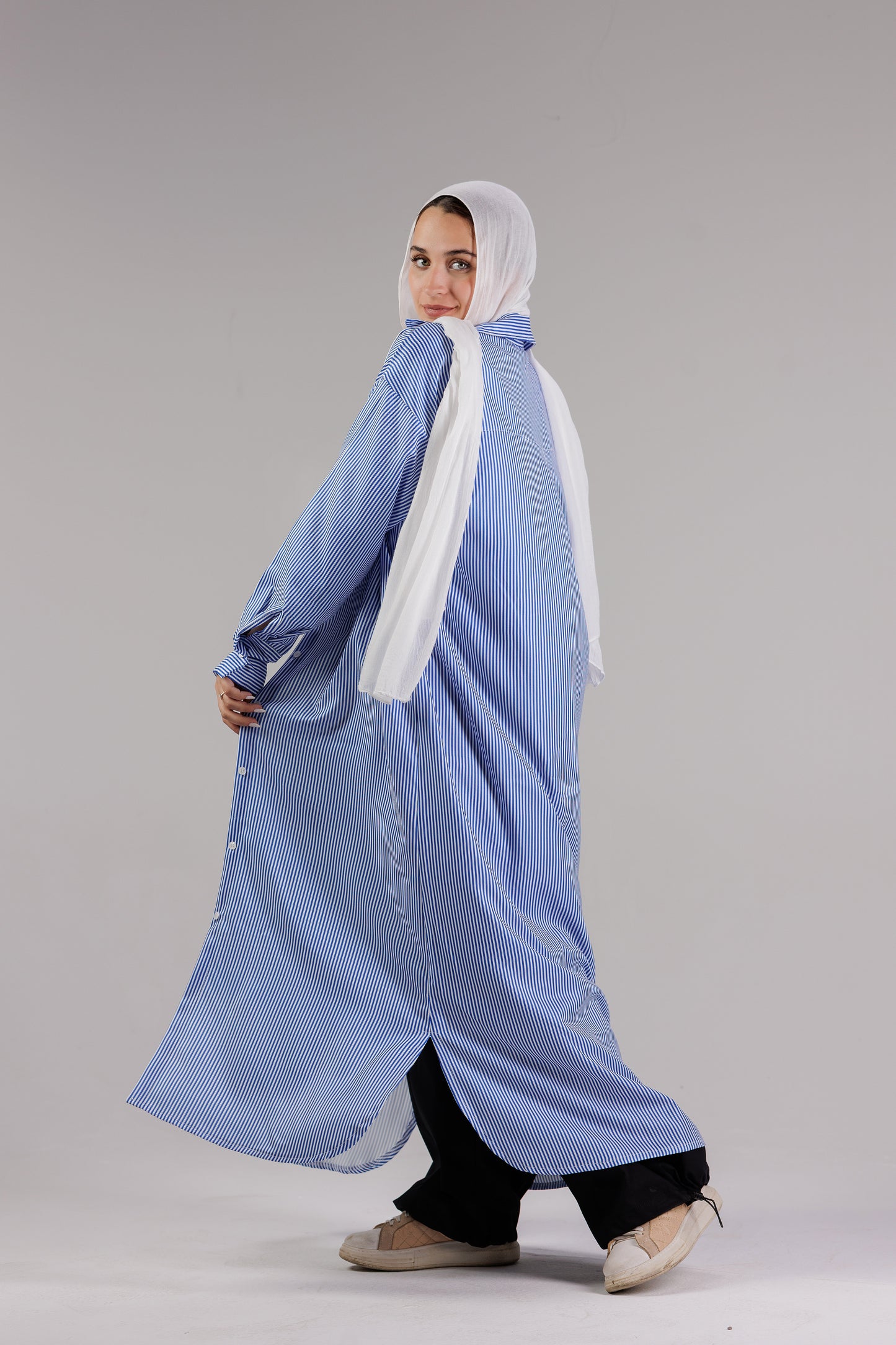 Blue chemise