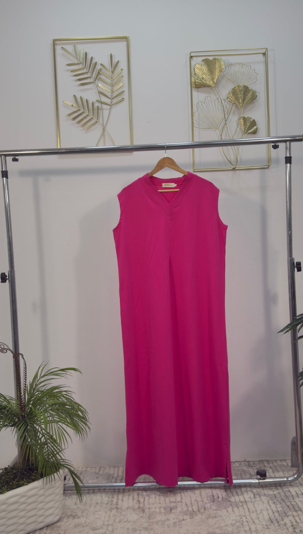 Fushia Basic dress