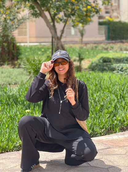 Black Summer cotton set