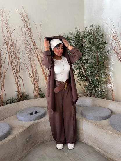 Winter Soft Suit Brown