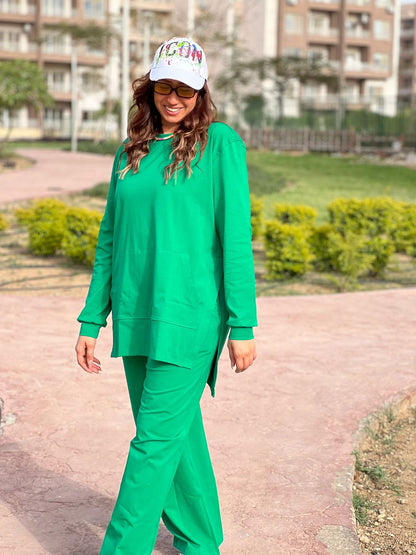 Green Summer cotton set