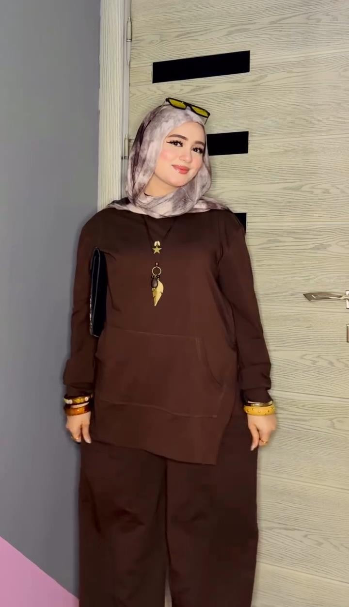 Brown Summer cotton set
