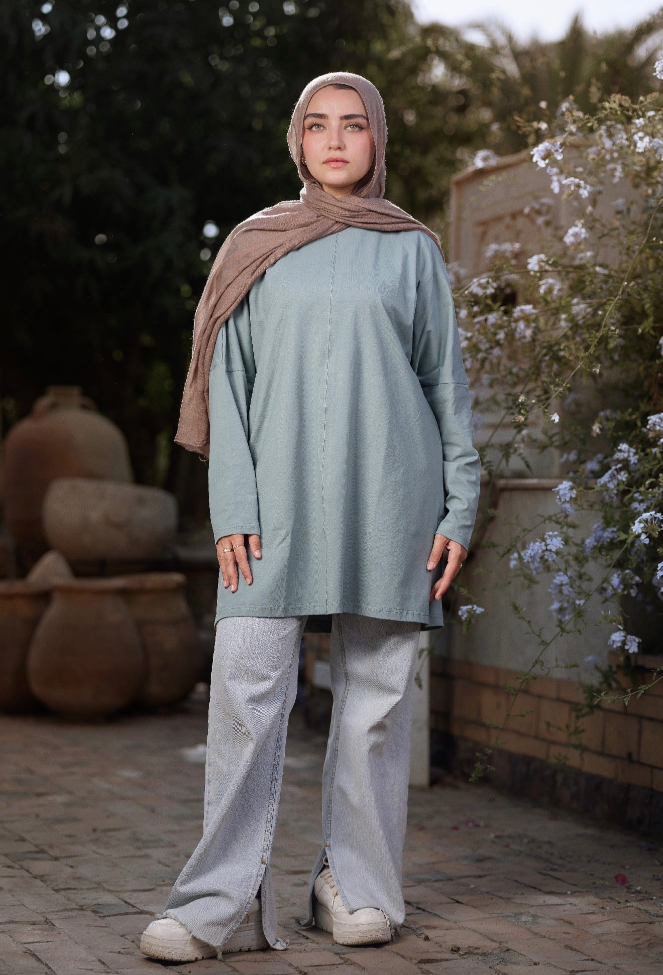 Mint calm cotton