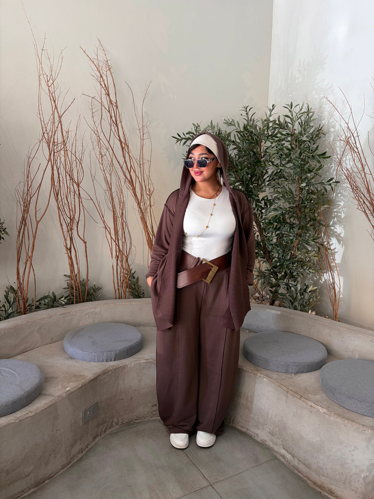 Winter Soft Suit Brown