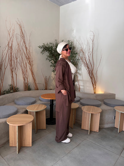 Winter Soft Suit Brown