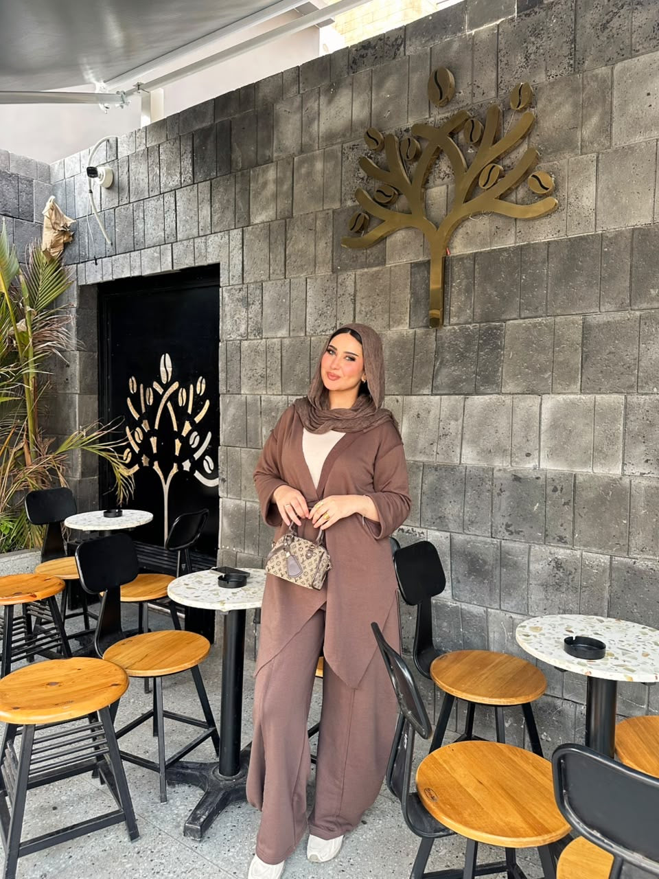 Winter Soft Suit Brown