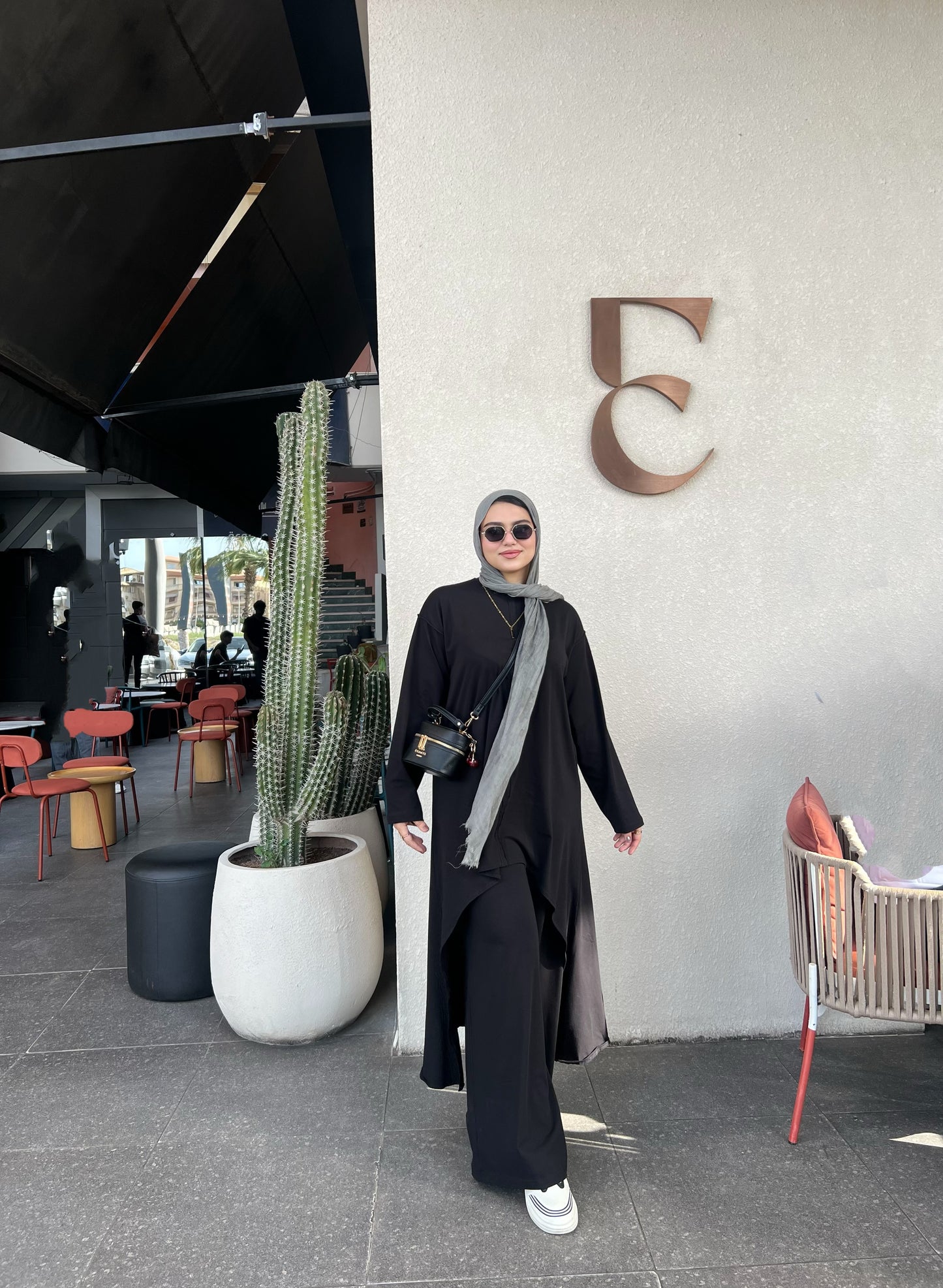 Black oversize set