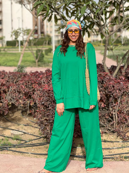 Green Summer cotton set