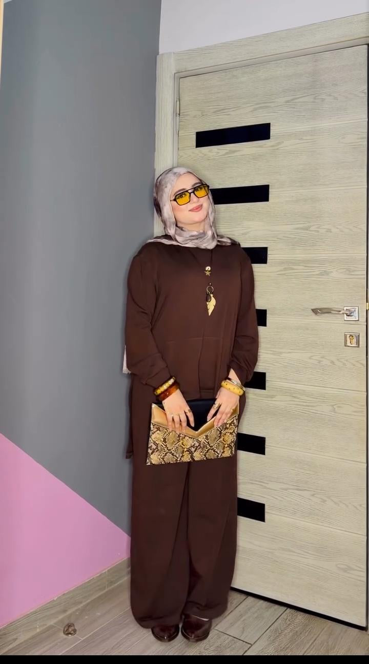 Brown Summer cotton set