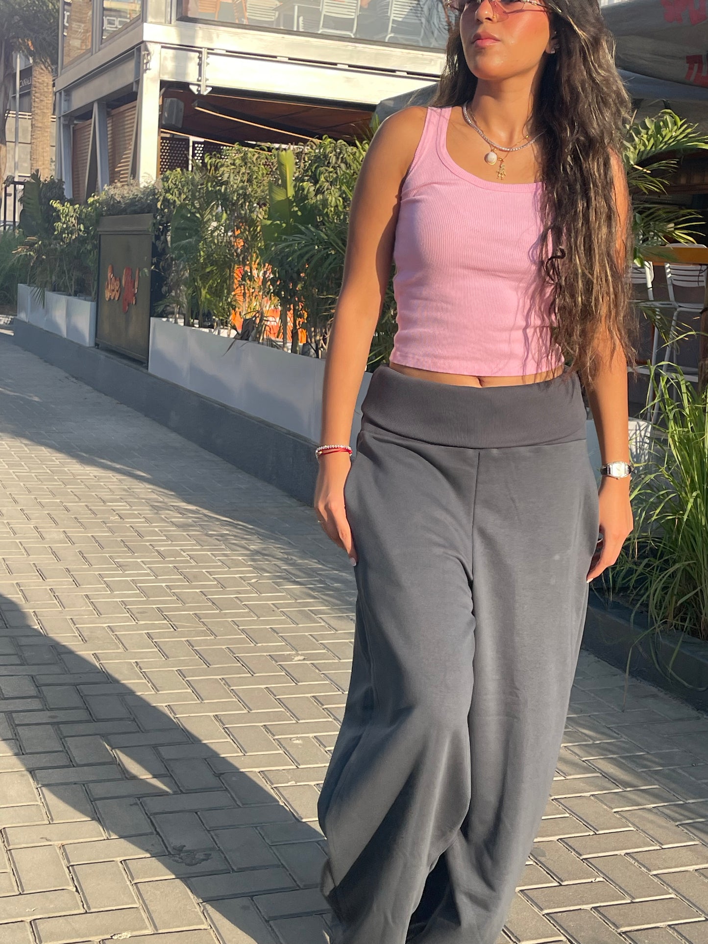 Rumi Pants Dark Grey