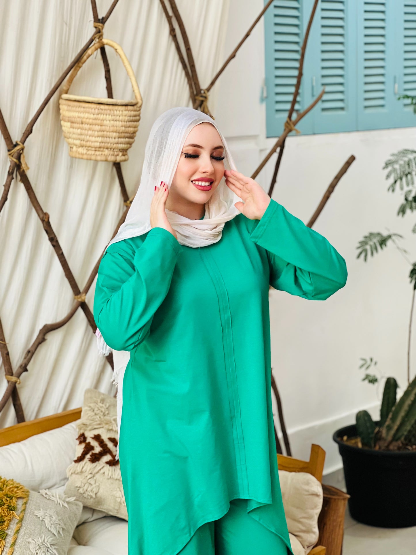 Green oversize set