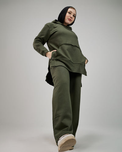 Candy Winter Suit – Olive Green