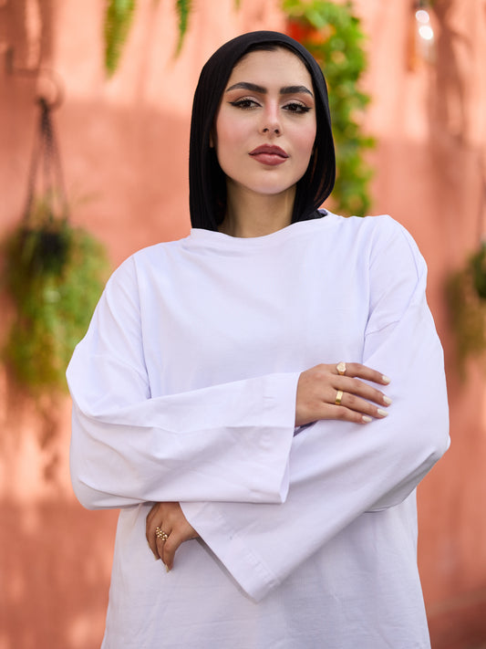 White Basic t-shirt