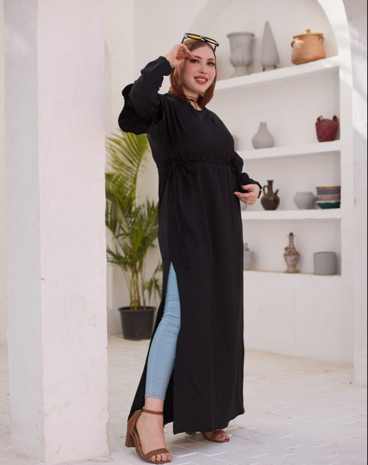 Slit&style dress
