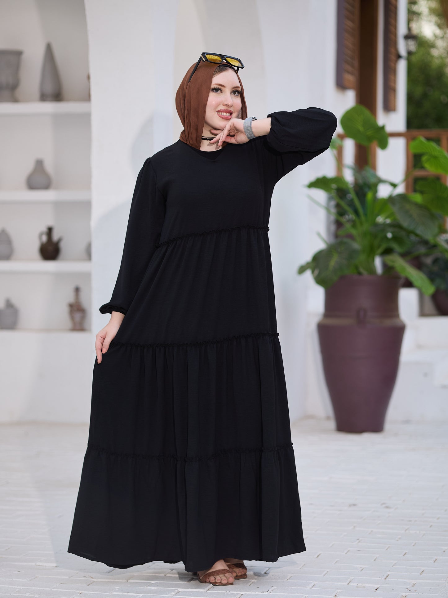Black fayrouz dress