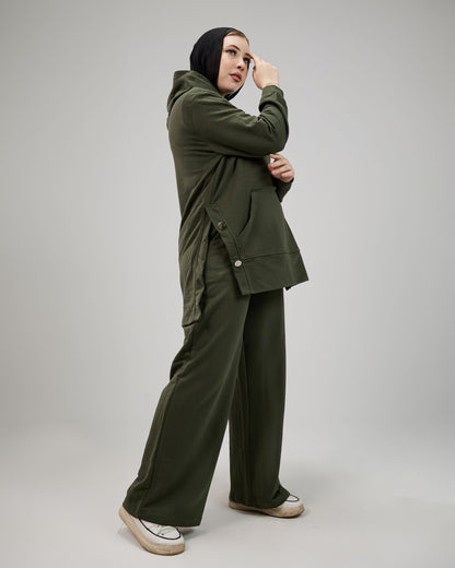 Candy Winter Suit – Olive Green