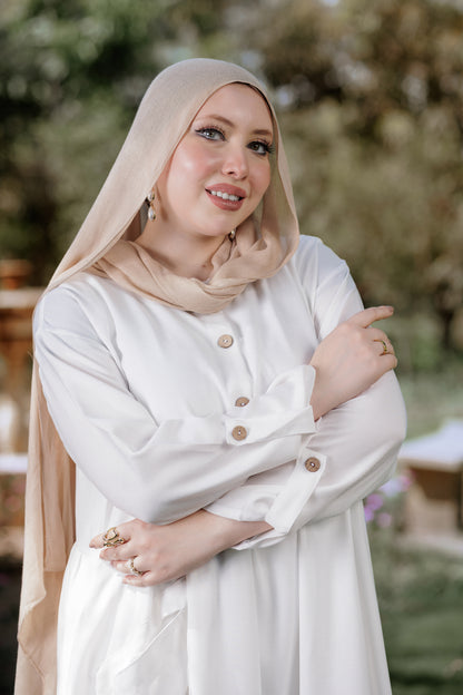 White Soft Move Dress