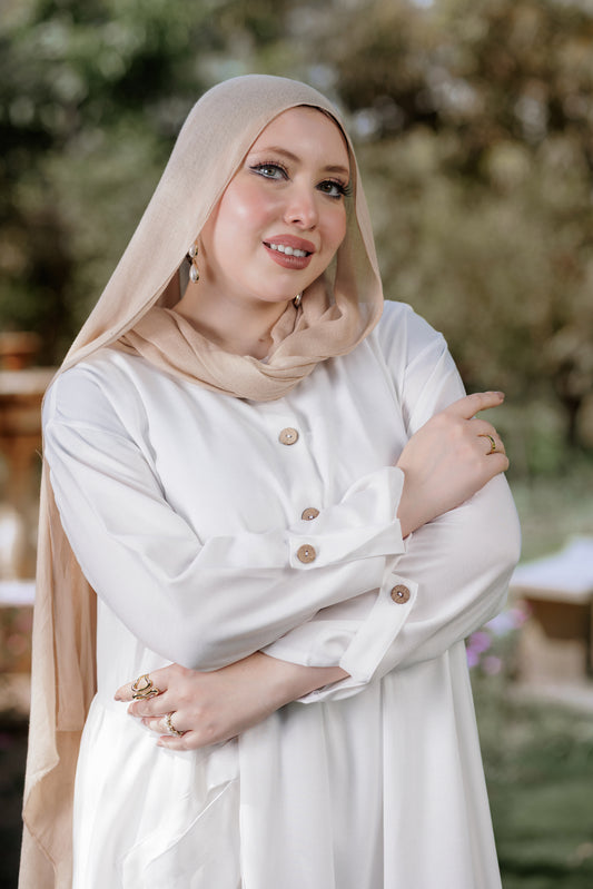White Soft Move Dress