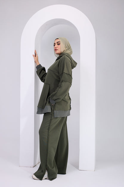 ON THE GO SET – Olive Green