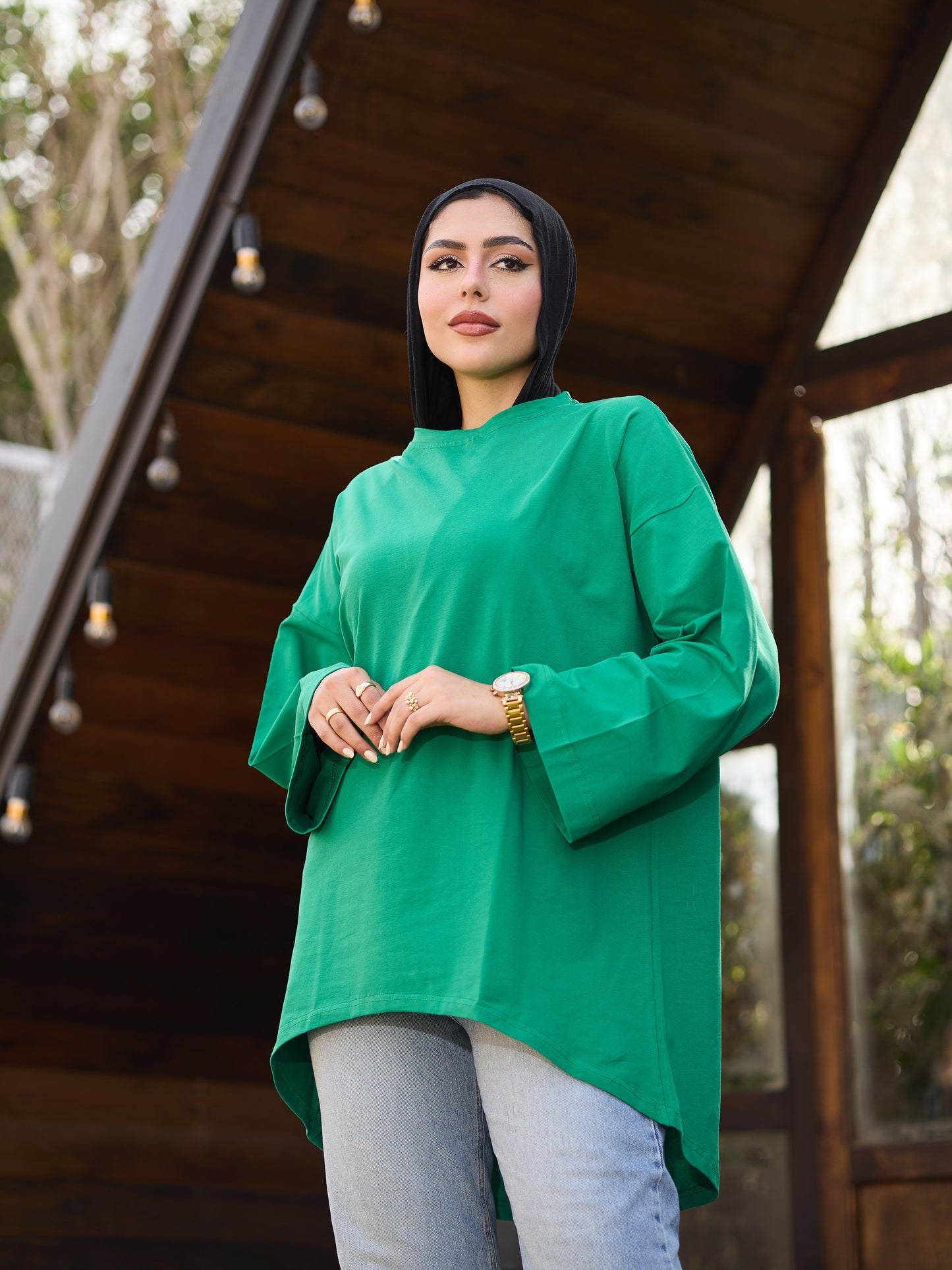 Green Basic t-shirt