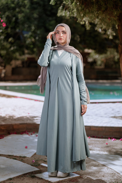 Mint suit dress