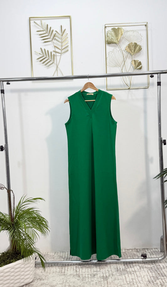 Green Basic dress