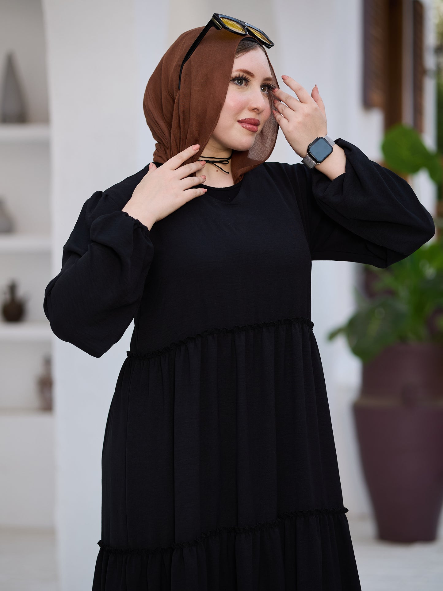 Black fayrouz dress