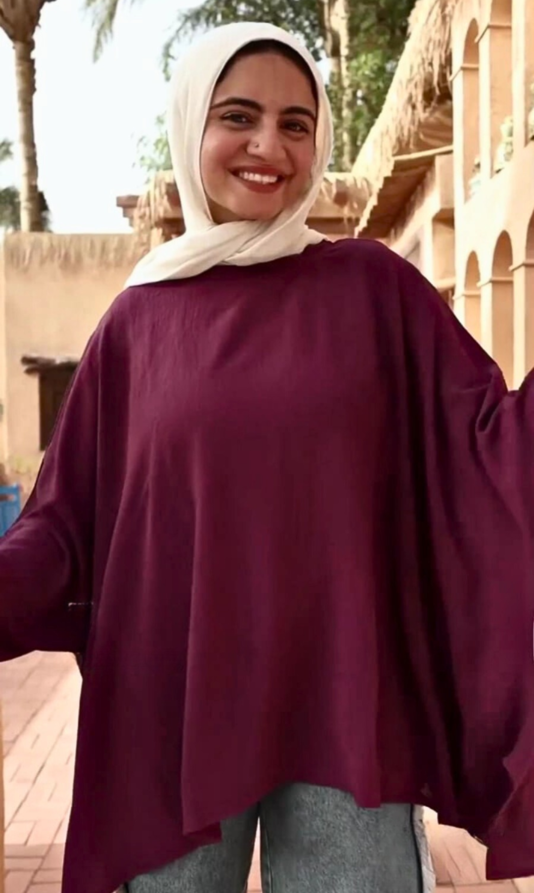 Oversize blouse