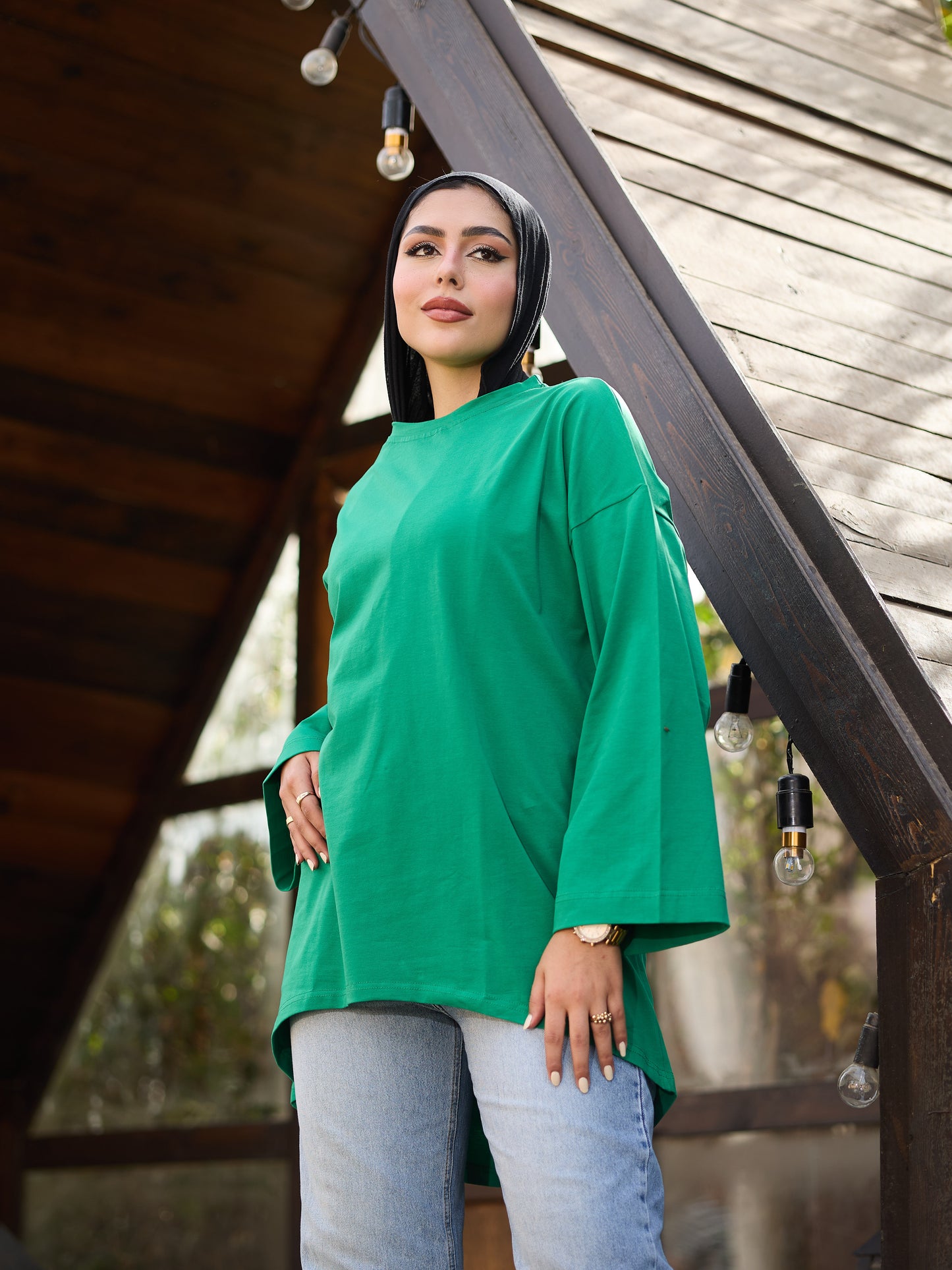 Green Basic t-shirt
