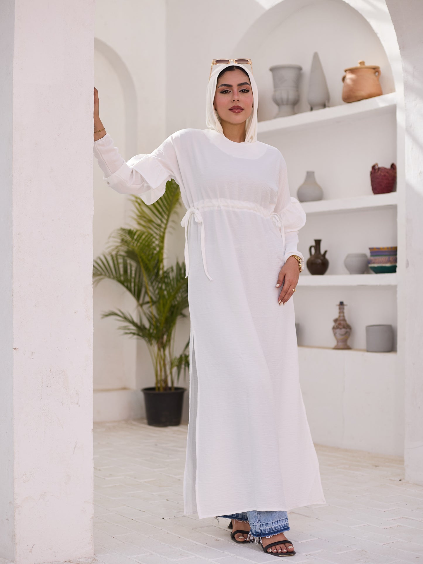Slit&style dress