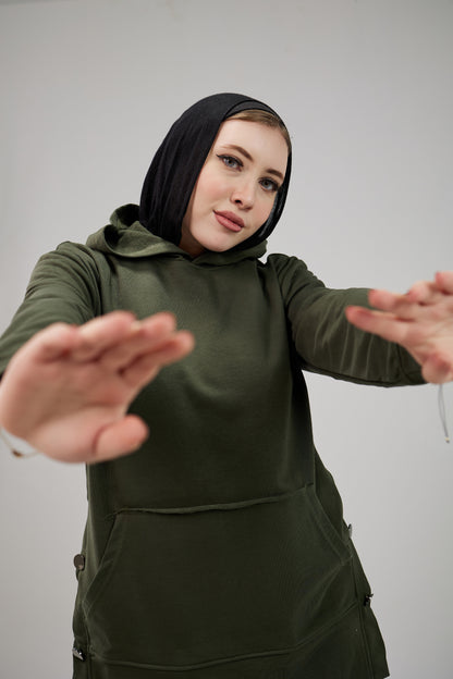 Candy Winter Suit – Olive Green