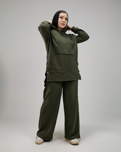 Candy Winter Suit – Olive Green