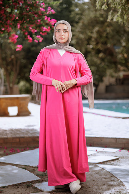 Fushia suit dress