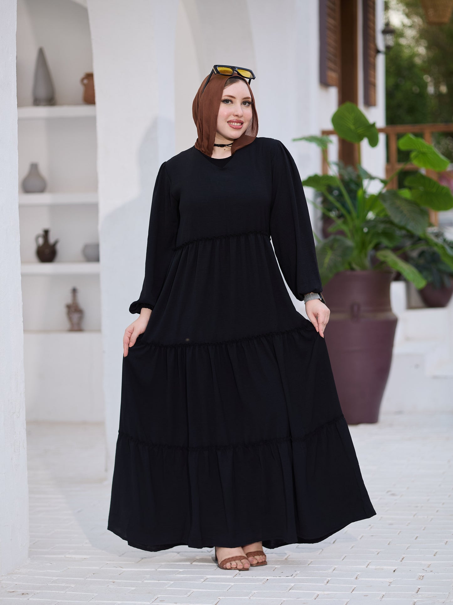 Black fayrouz dress