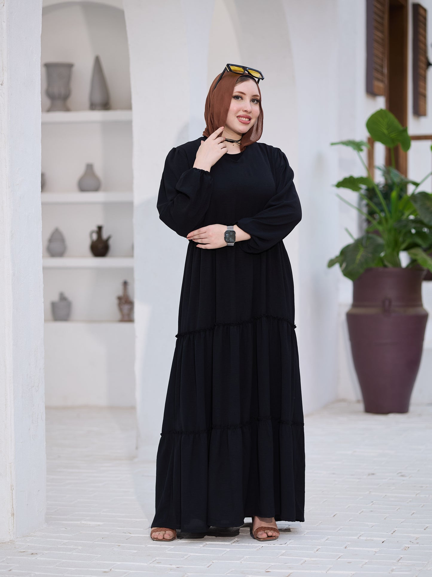 Black fayrouz dress