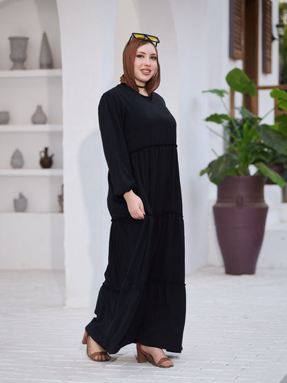 Black fayrouz dress