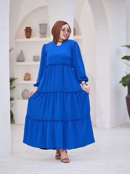 Blue fayrouz dress