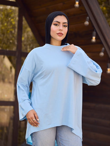 Baby blue Basic t-shirt