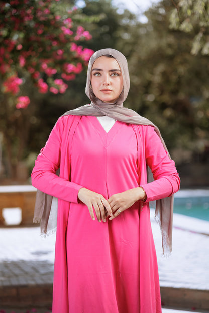 Fushia suit dress