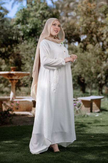 White Soft Move Dress