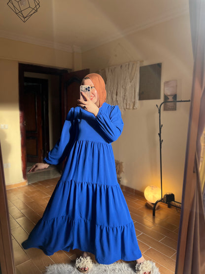Blue Juwairiyah dress