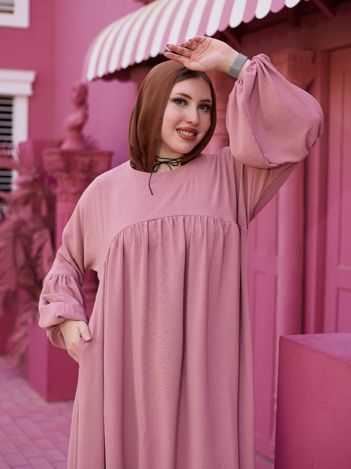 Pink Oversize dress