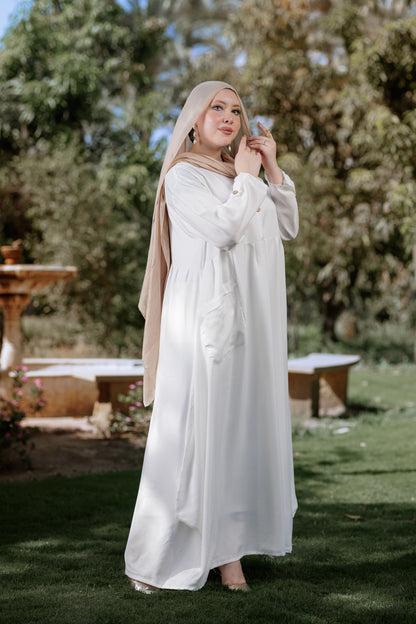 White Soft Move Dress
