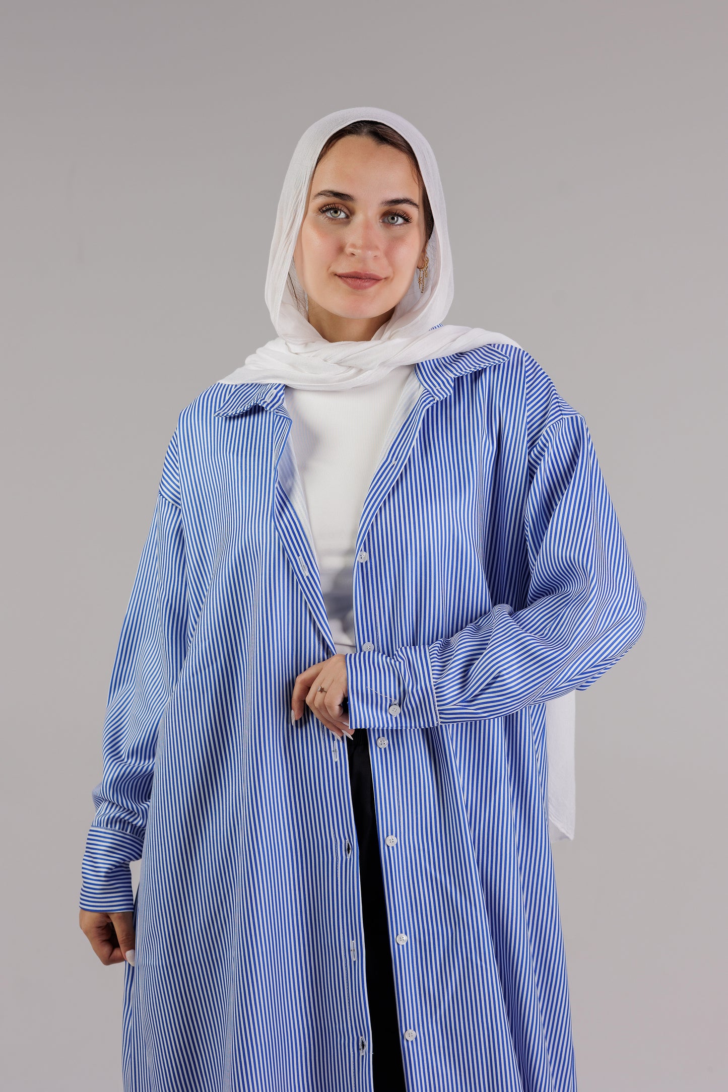 Blue chemise
