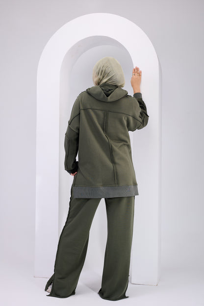 ON THE GO SET – Olive Green