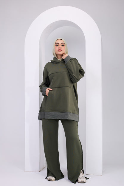 ON THE GO SET – Olive Green