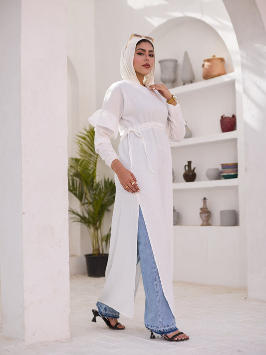 Slit&style dress