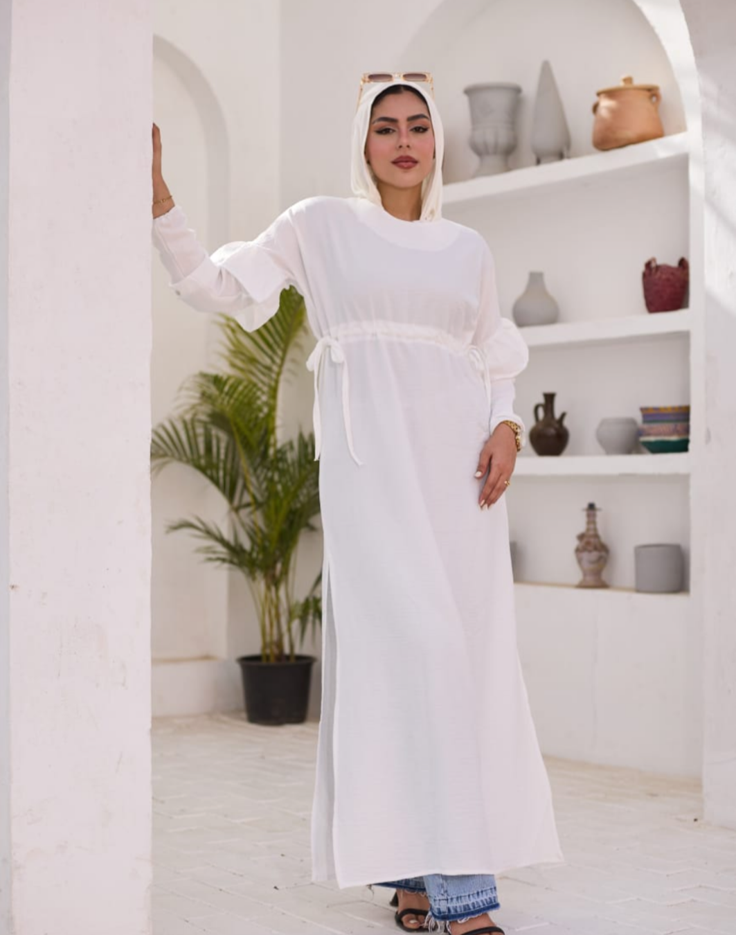 Slit&style dress